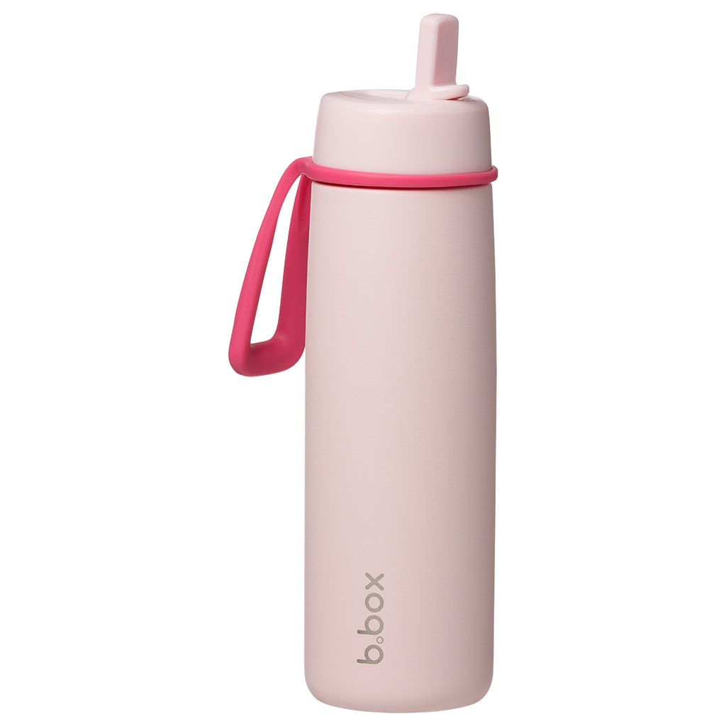 botella térmica con boquilla plegable y asa 690ml - pink paradise