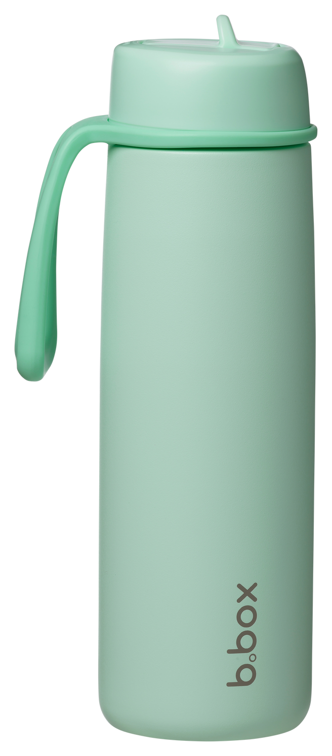 botella térmica con boquilla plegable y asa 690ml - spearmint