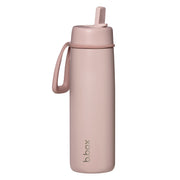 botella térmica con boquilla plegable y asa 690ml - blush crush
