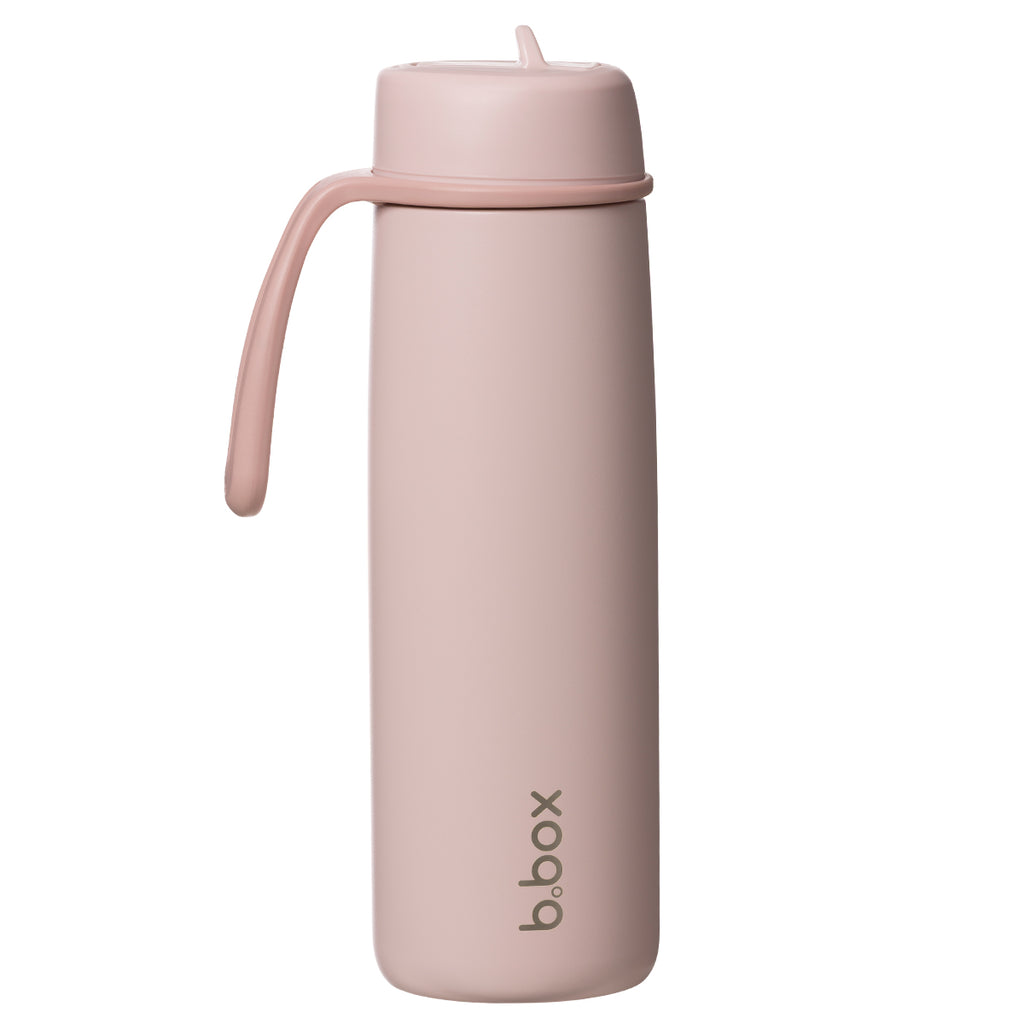 botella térmica con boquilla plegable y asa 690ml - blush crush