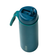 botella térmica con boquilla plegable y asa 690ml - sea glass