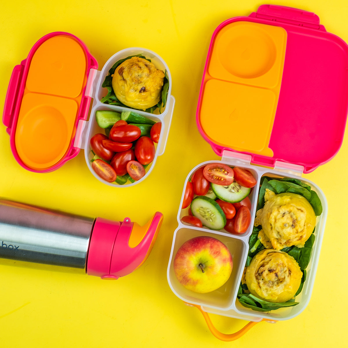 mini lunchbox - strawberry shake - b.box for kids