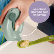 dispensador para purés reutilizable Fill + Feed – lullaby blue