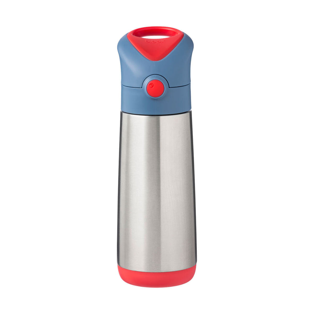 botella térmica con pajita 500ml – blue blaze