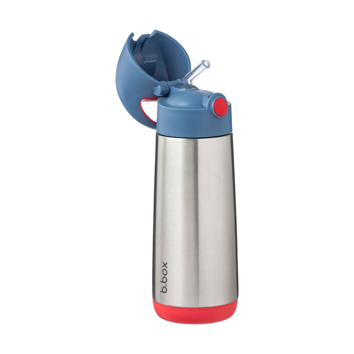 botella térmica con pajita 500ml – blue blaze