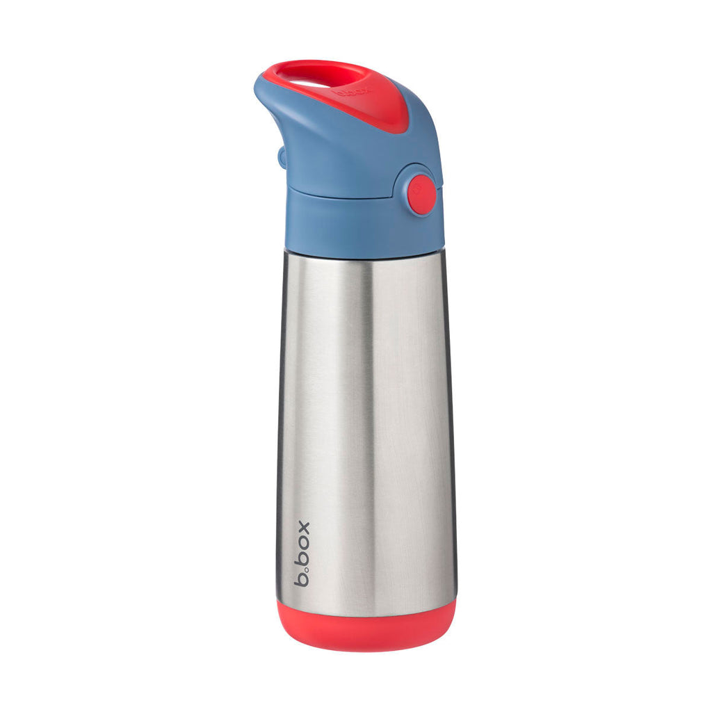 botella térmica con pajita 500ml – blue blaze