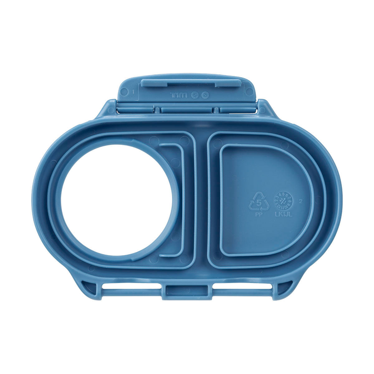 tapa de recambio para snackbox (fiambrera pequeña) - blue blaze