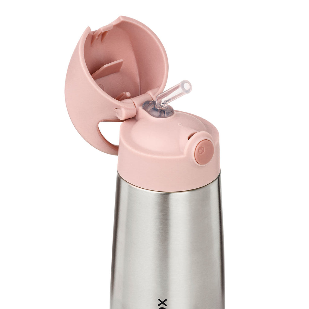 botella térmica con pajita 350ml - blush crush