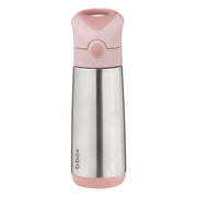 botella térmica con pajita 500ml – blush crush