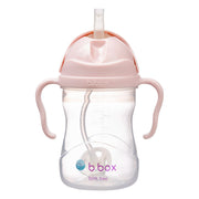 taza con pajita flexible con pesa – blush
