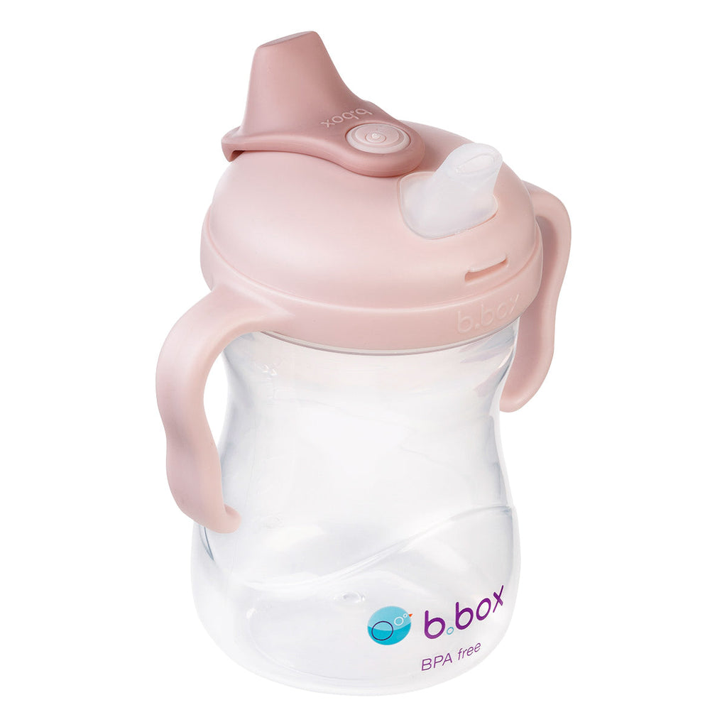 taza con boquilla blanda – blush