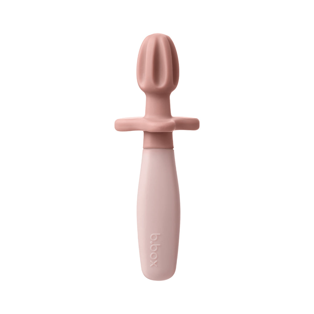 trío de cubiertos para BLW - blush
