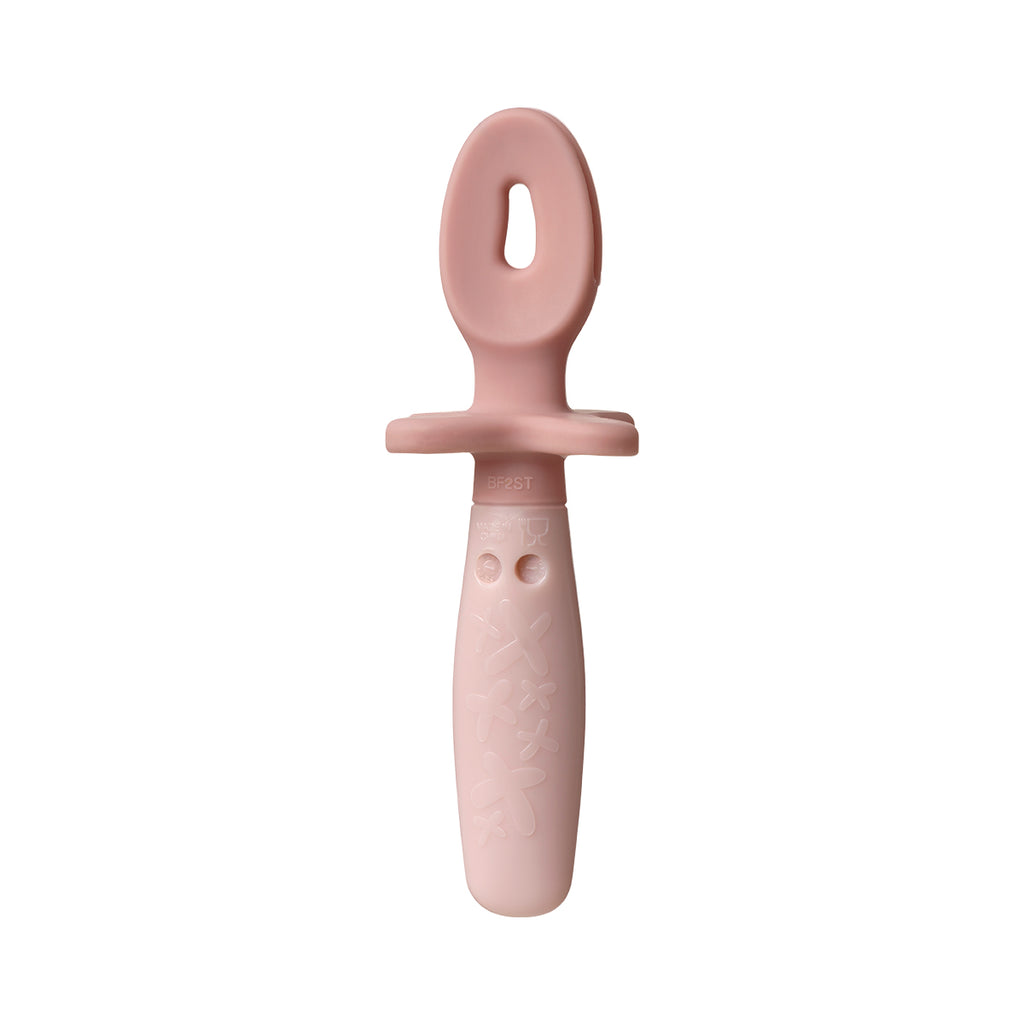 trío de cubiertos para BLW - blush