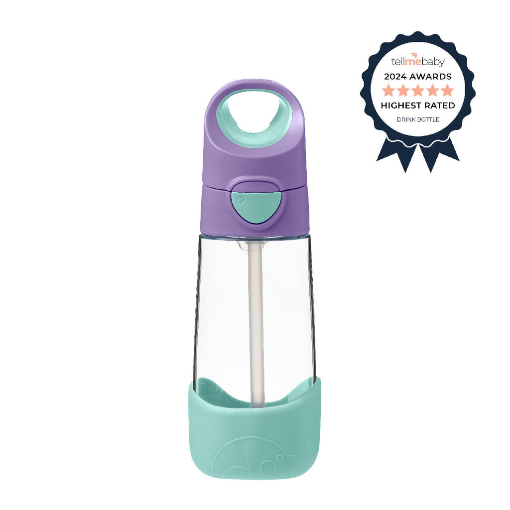 botella Tritan™ con pajita 450ml – lilac pop