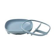 plato 2 en 1 con ventosa y compartimentos extraíbles – ocean