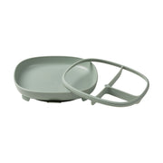 plato 2 en 1 con ventosa y compartimentos extraíbles – sage
