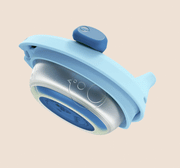 dispensador para purés reutilizable Fill + Feed – lullaby blue