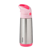 botella térmica con pajita 500ml – flamingo fizz