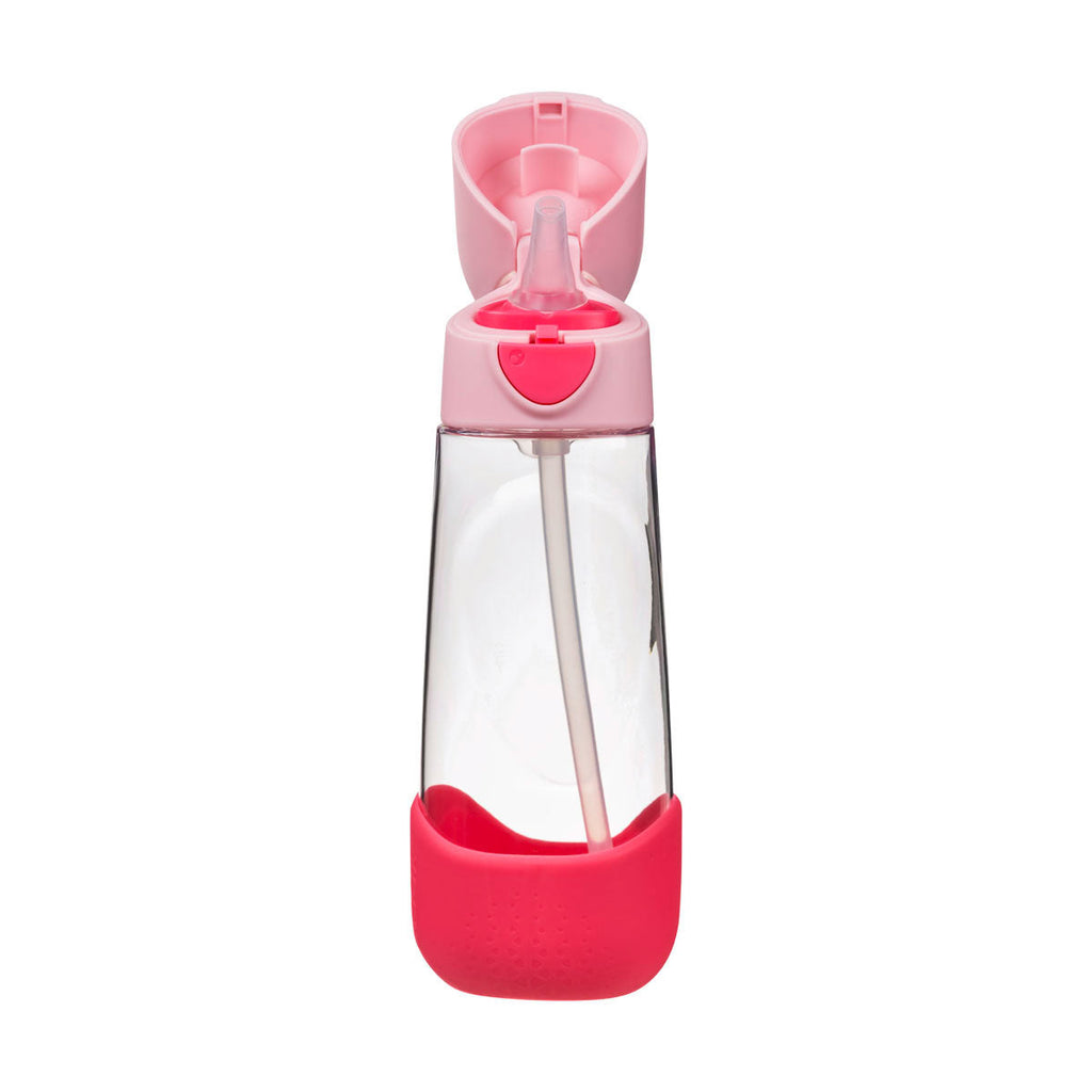 botella Tritan™ con pajita 600ml – flamingo fizz