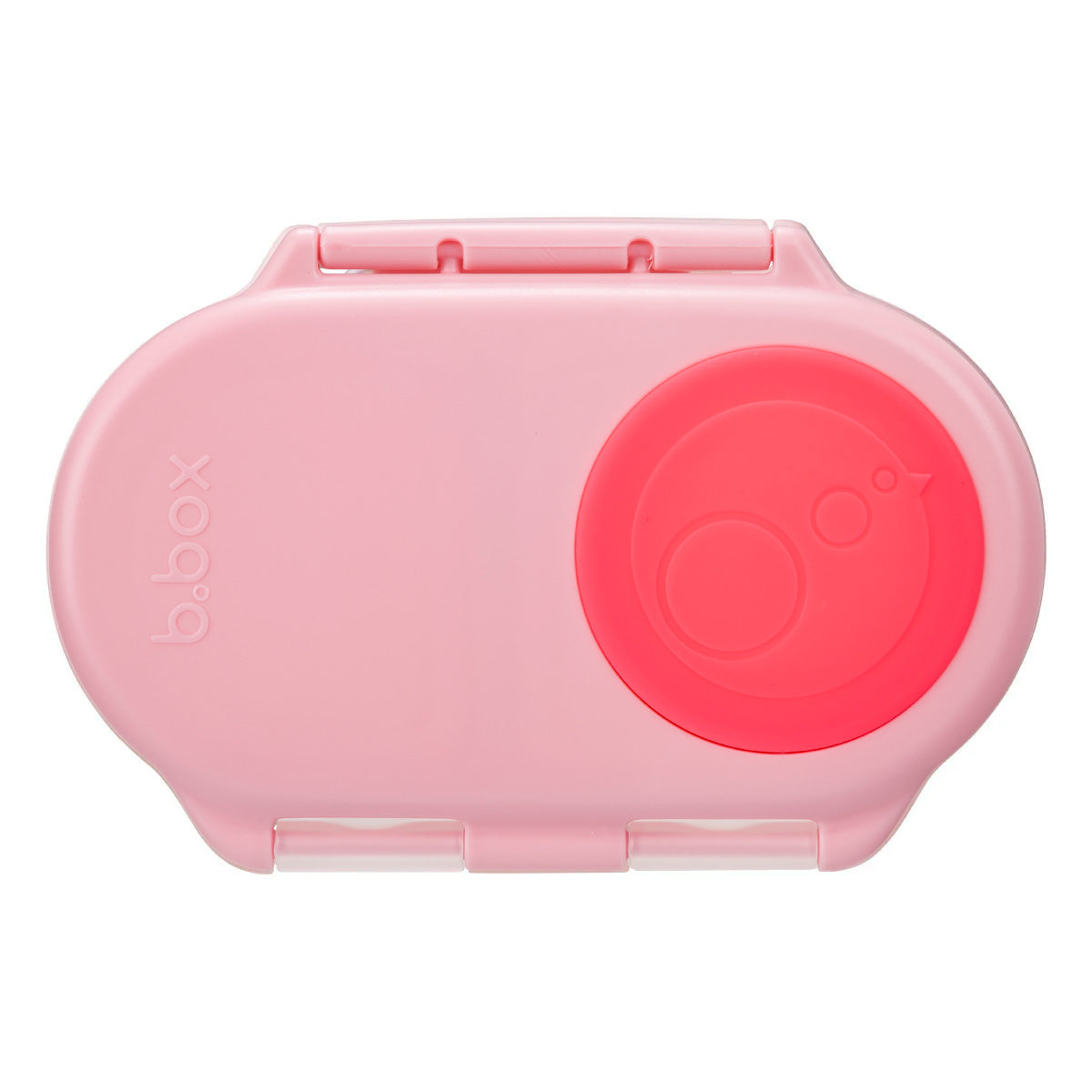 fiambrera infantil pequeña personalizable | snackbox - flamingo fizz