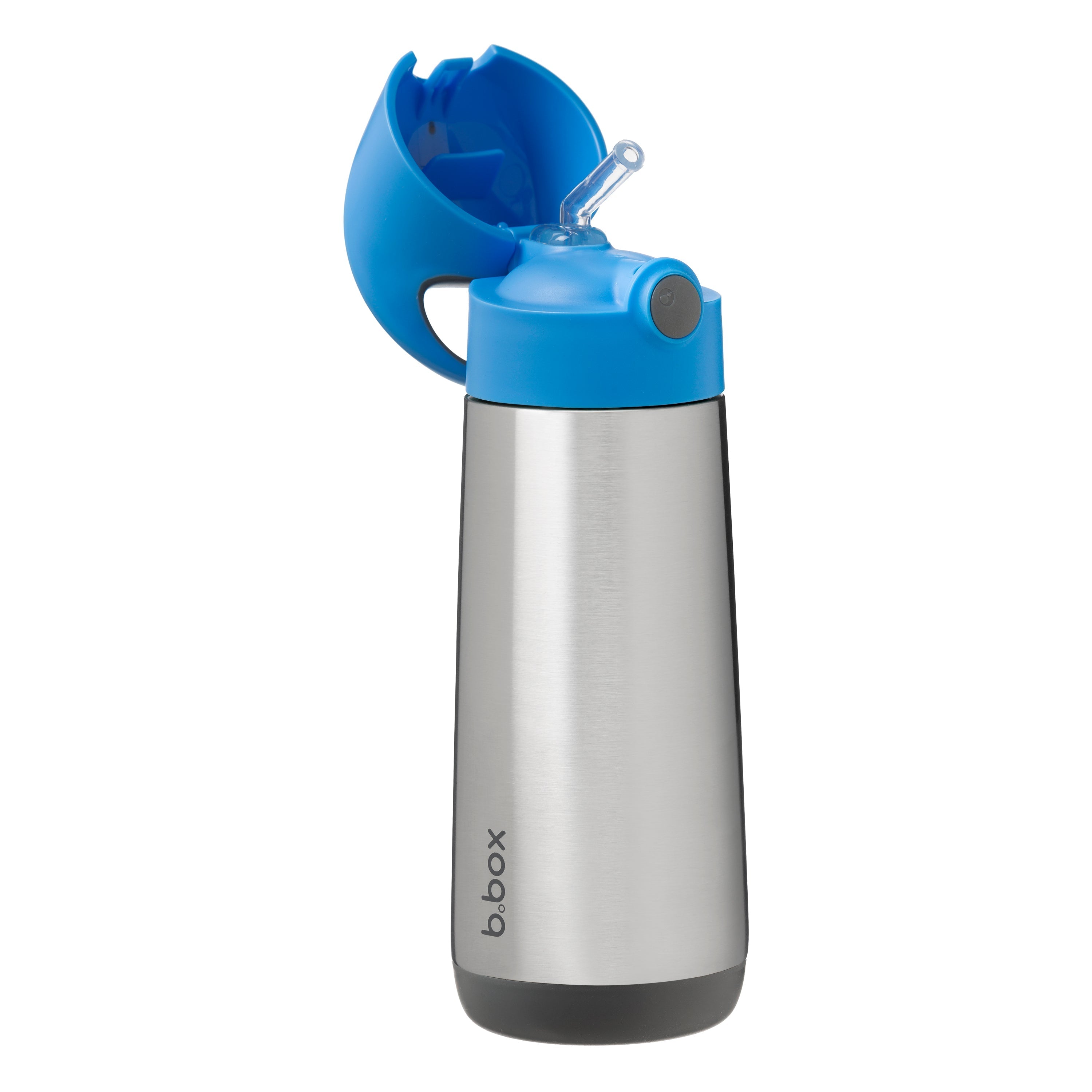 botella térmica con pajita 500ml – blue slate