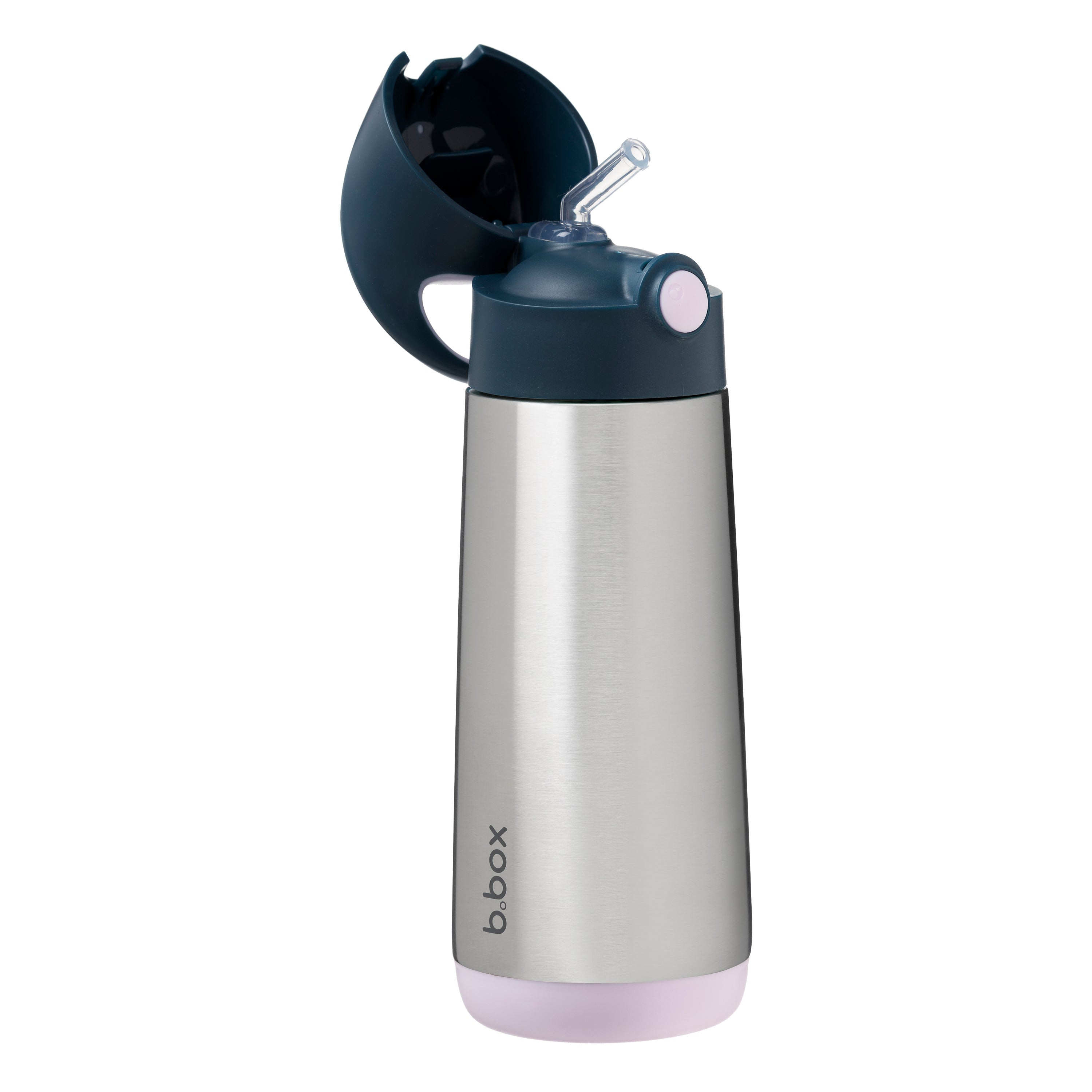 botella térmica con pajita 500ml – indigo rose