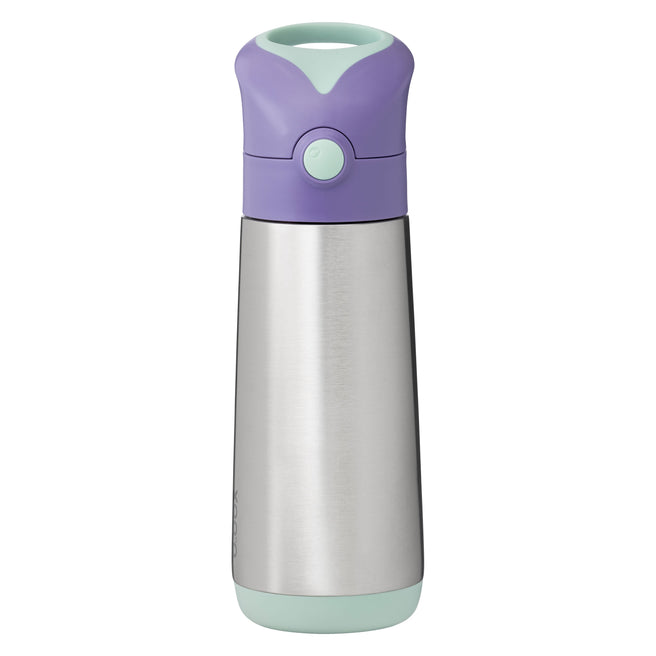 500ml insulated drink bottle - lilac pop - b.box for kids
