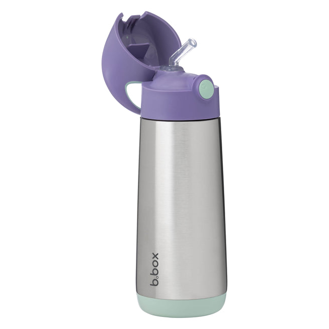 500ml insulated drink bottle - lilac pop - b.box for kids