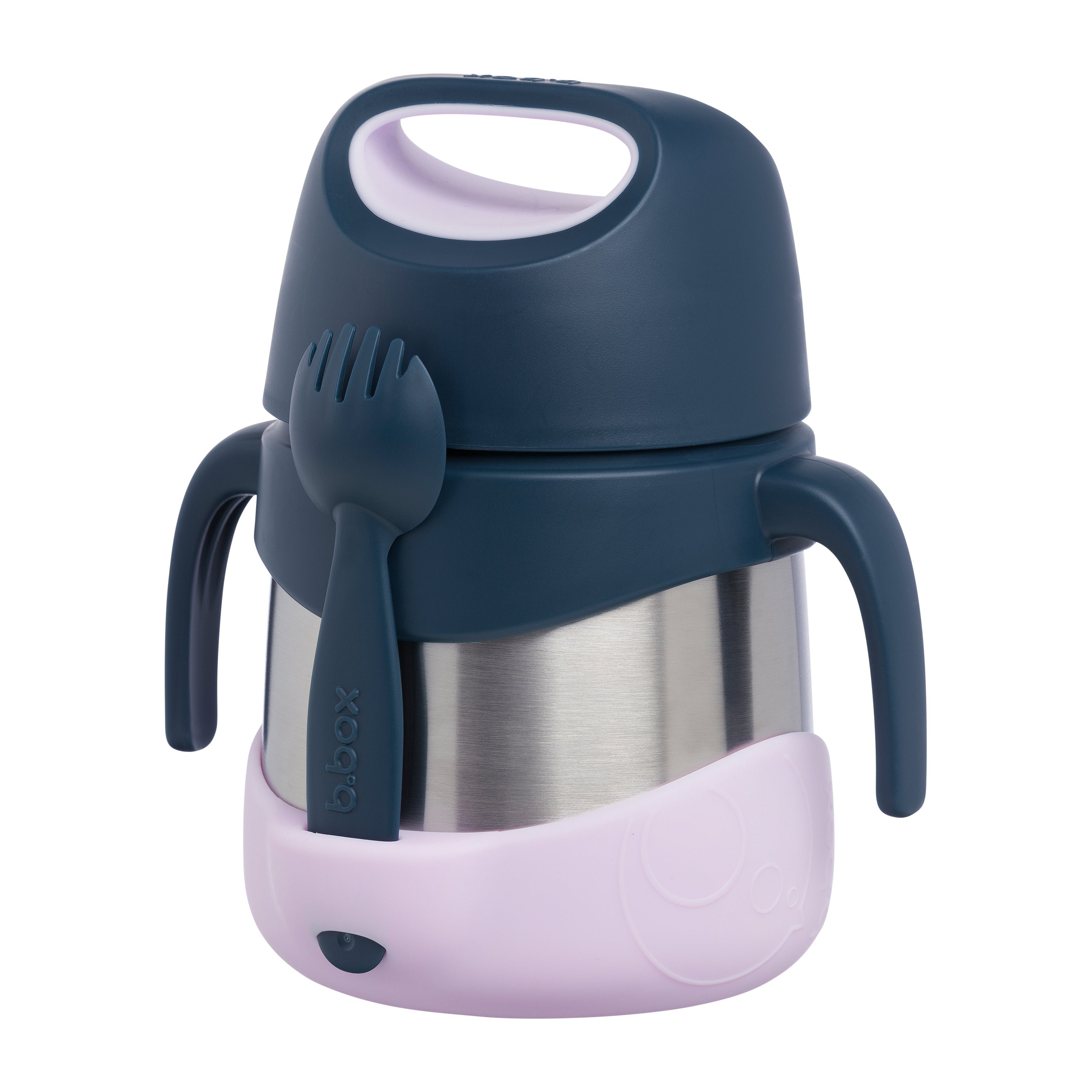 termo con cuchara/tenedor - indigo rose