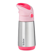 botella térmica con pajita 350ml - flamingo fizz