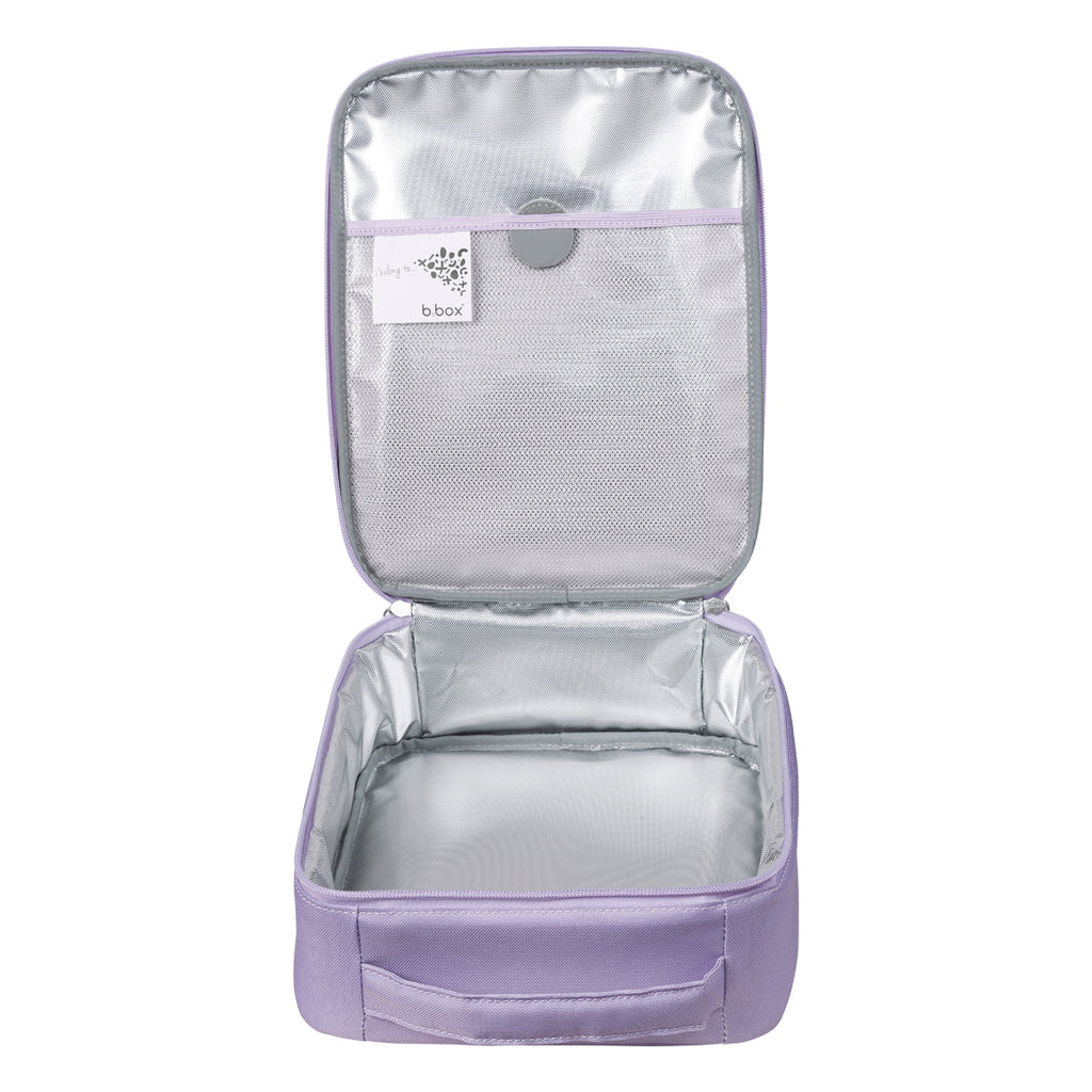bolsa térmica flexible para el almuerzo - lilac garden