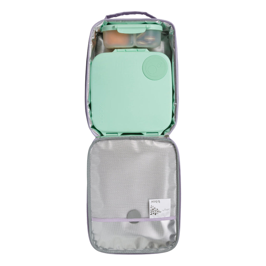 bolsa térmica flexible para el almuerzo - lilac garden