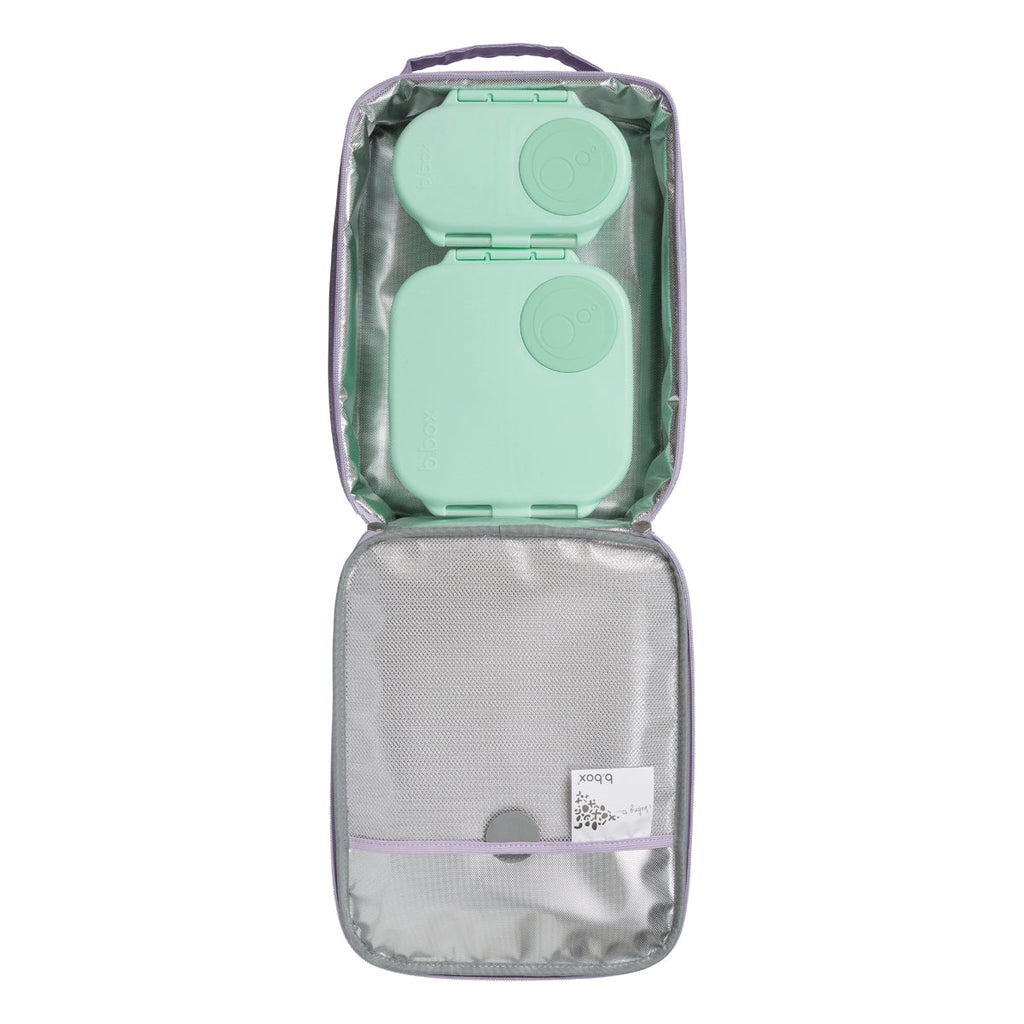 bolsa térmica flexible para el almuerzo - lilac garden