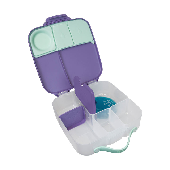 fiambrera infantil grande personalizable | lunchbox - lilac pop