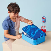 bolsa térmica flexible para el almuerzo - deep blue
