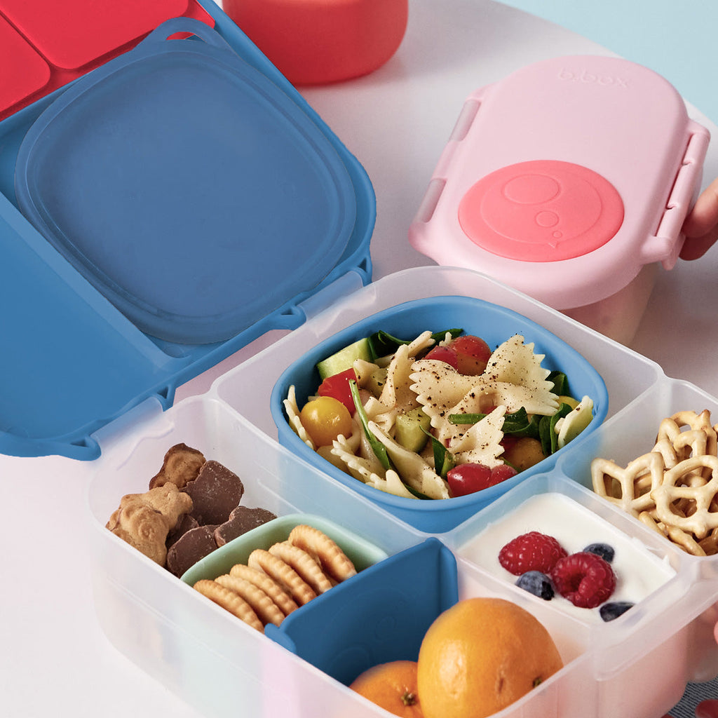 depósito con tapa para lunchbox - ocean