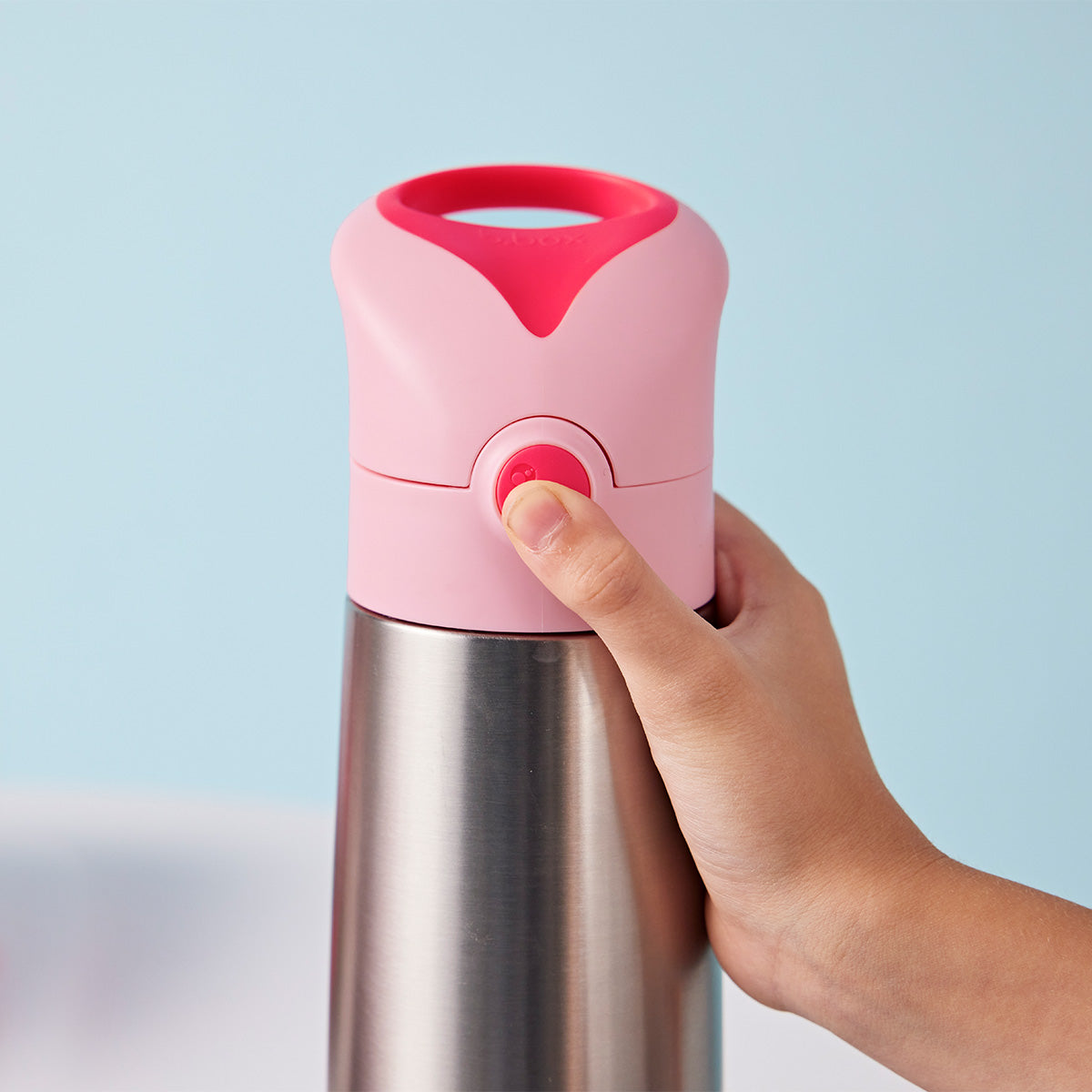 botella térmica con pajita 500ml – flamingo fizz