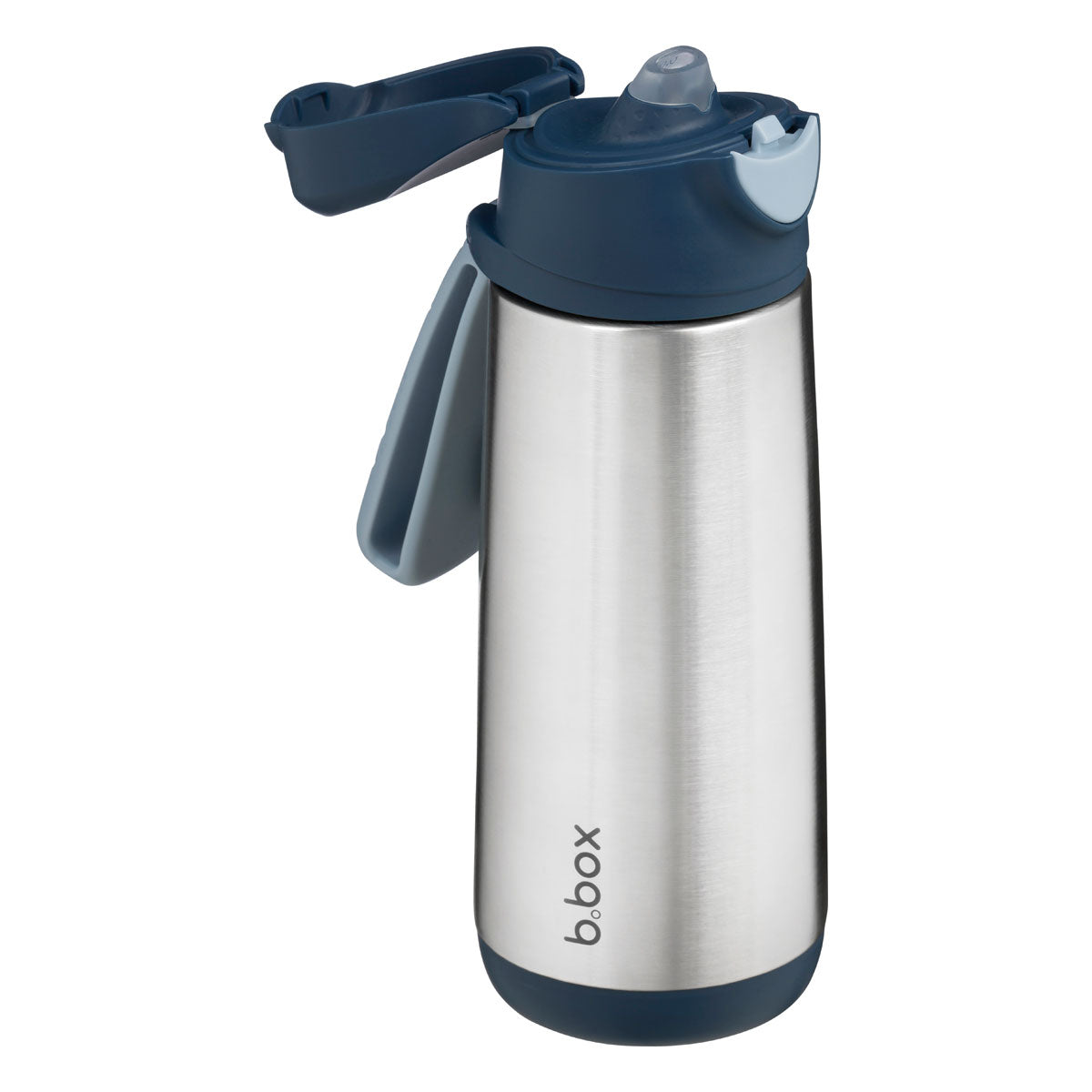 botella térmica con boquilla y asa 500ml - midnight