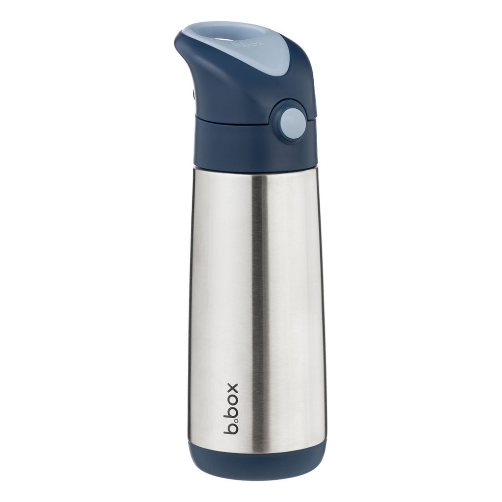 botella térmica con pajita 500ml – midnight