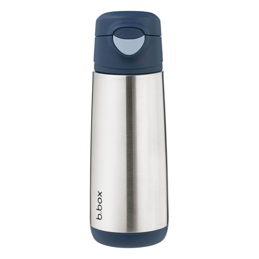 botella térmica con boquilla y asa 500ml - midnight