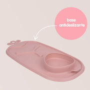Roll + Go Mealtime Mat - Blush