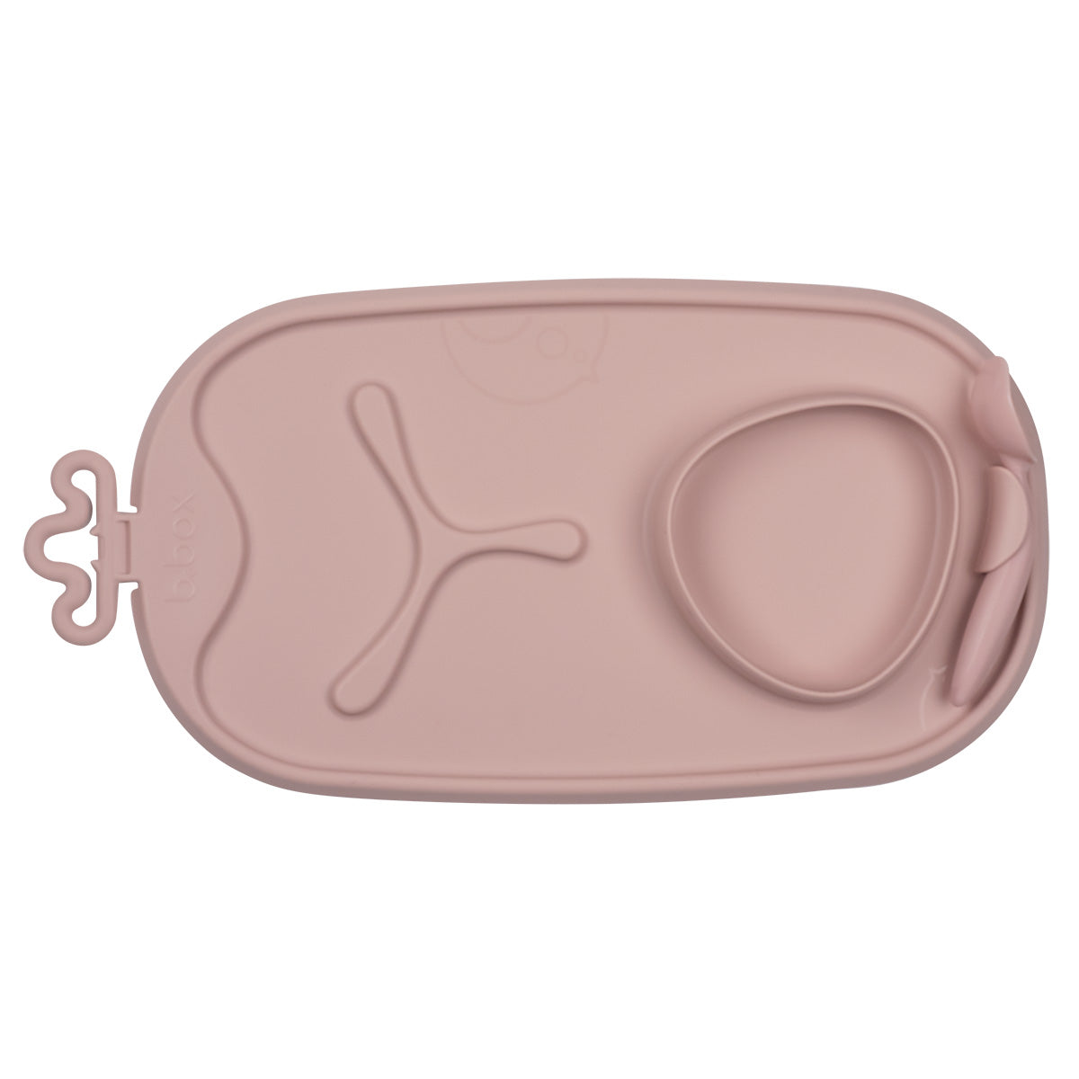 Roll + Go Mealtime Mat - Blush