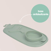 Roll + Go Mealtime Mat - Sage