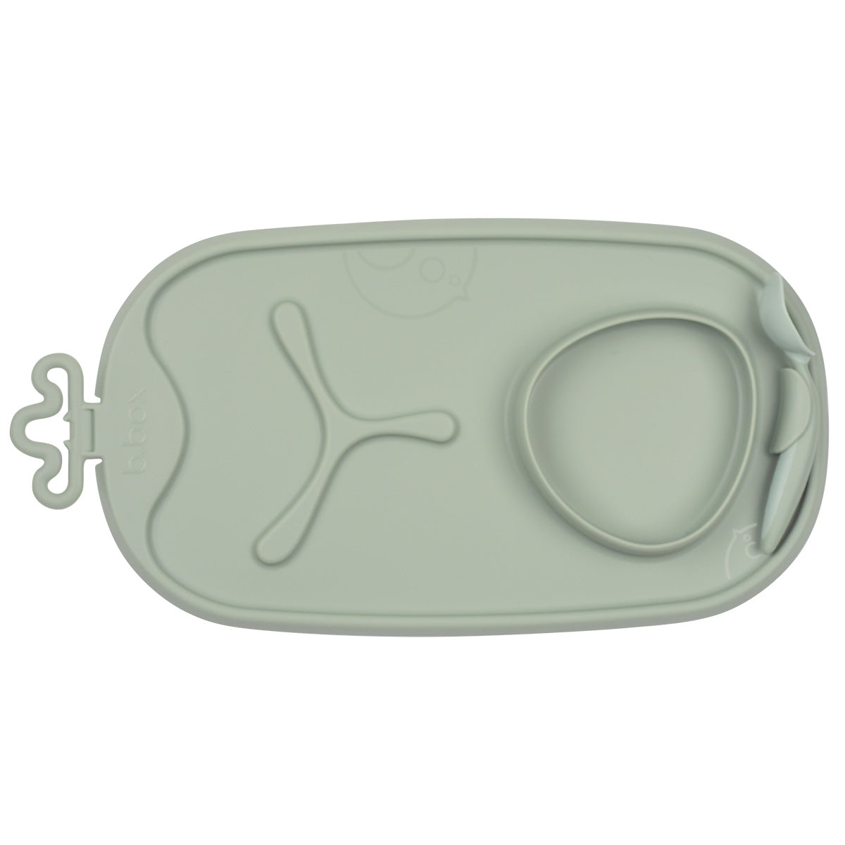 Roll + Go Mealtime Mat - Sage