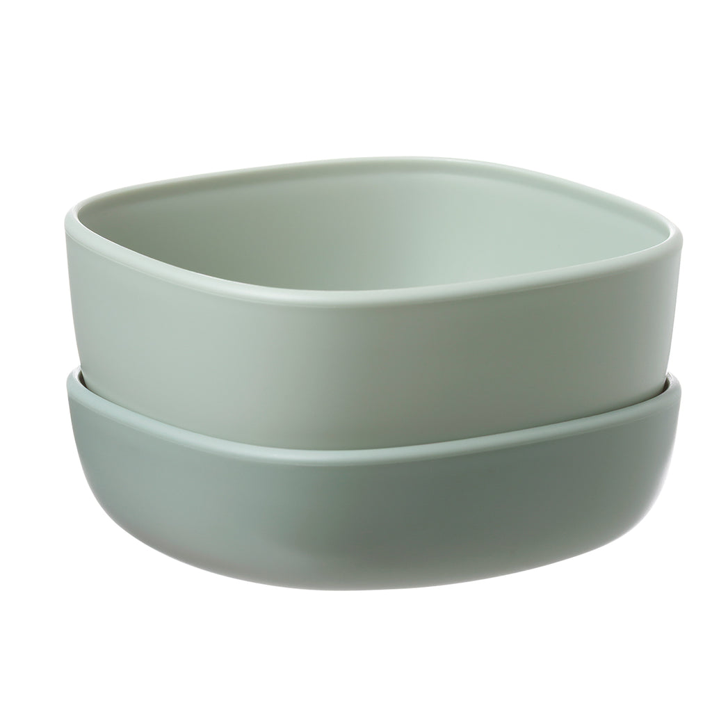 suction bowl duo - sage