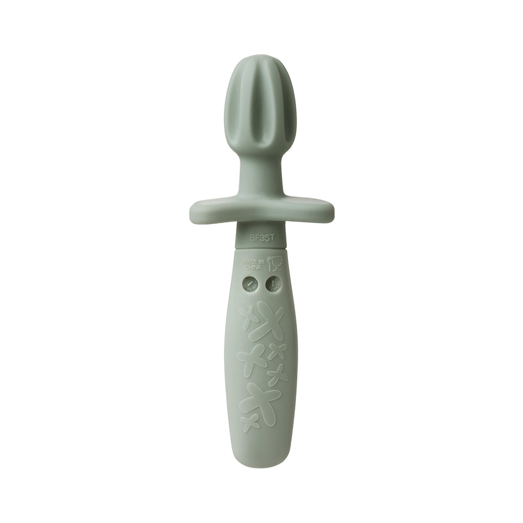 trío de cubiertos para BLW - sage