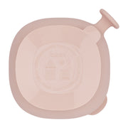 cuenco de silicona + tapa - blush
