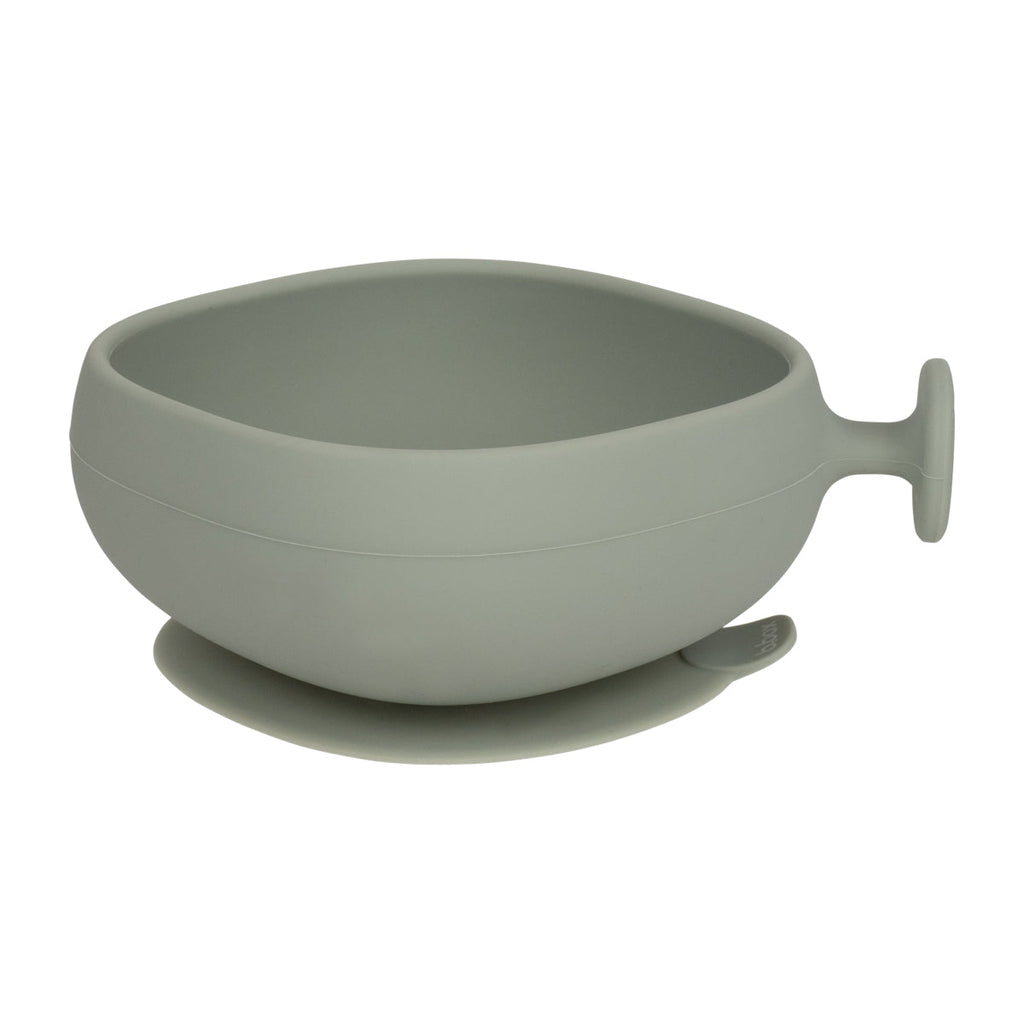 cuenco de silicona con tapa – sage