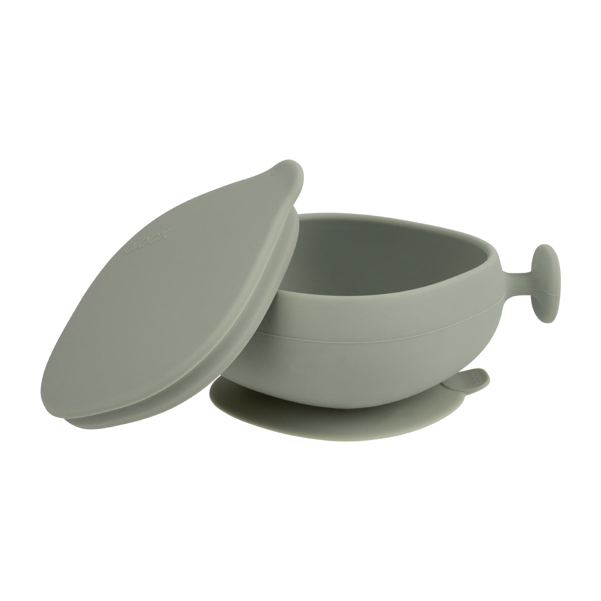 cuenco de silicona con tapa – sage