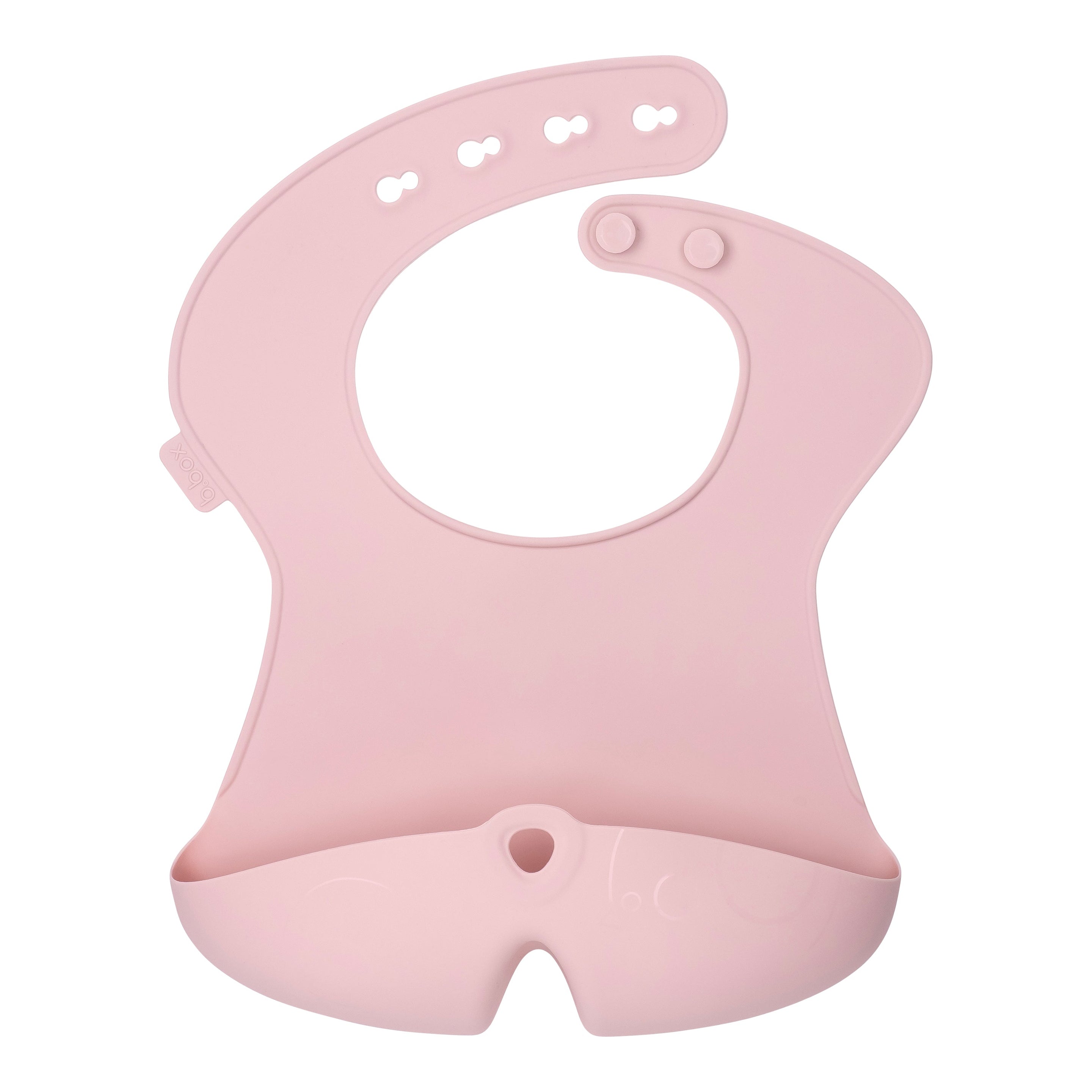 babero de silicona – blush